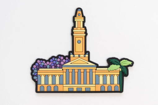 Magnet - City Hall - on White Background