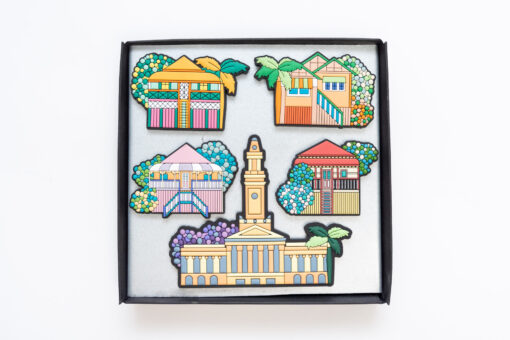 Magnet - City Hall Set - on White Background