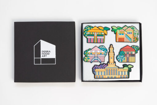 Magnet - City Hall Set - Open on White Background