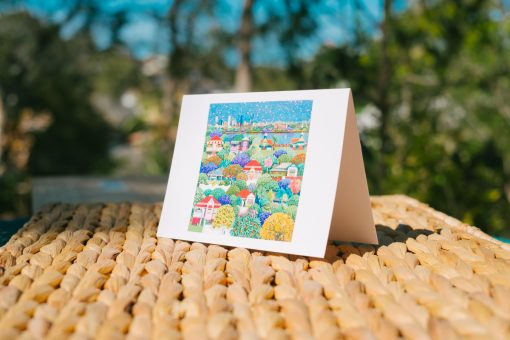 Apples to Mangoes A6 Card