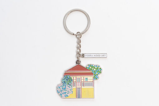Key Ring - Colonial Front - on White Background