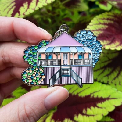 Key Ring - Bungalow in nature