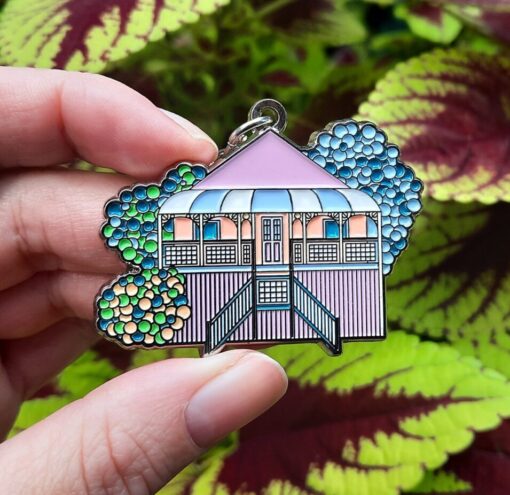 Key Ring - Bungalow in nature