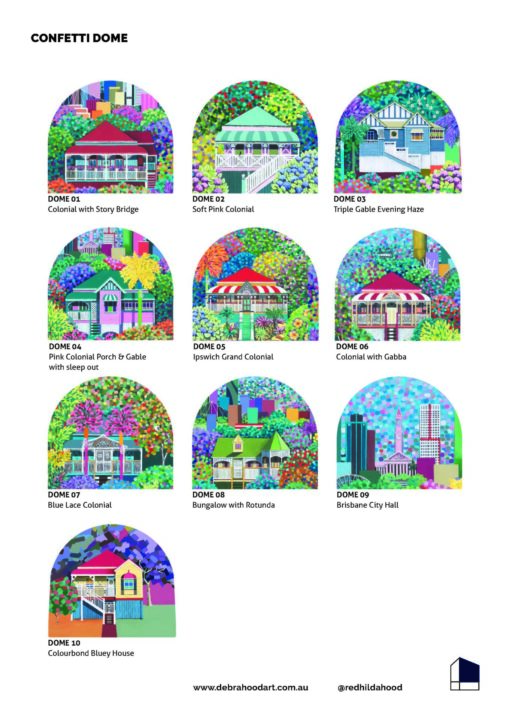 Confetti Dome House Options