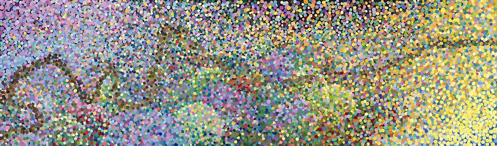 Confetti by the River - Artwork by Debra Hood