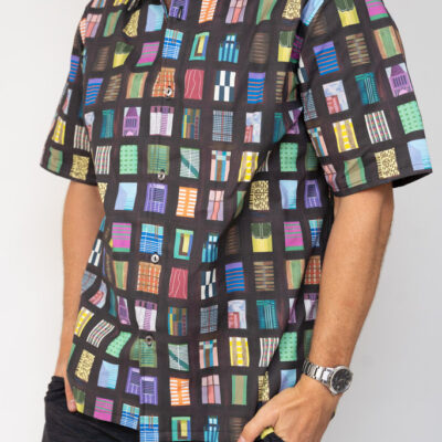 QLD Dress Shirt - CBD Blocks Side