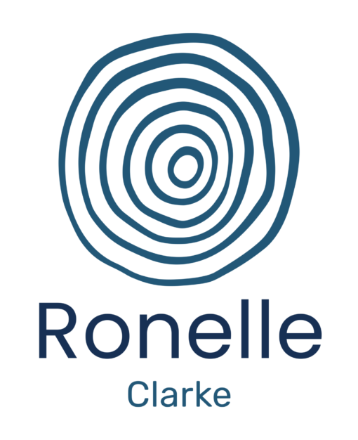 Ronelle Clarke logo - for Mailing List and Tea Beaker