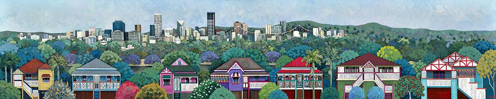 Along a River - Artwork by Debra Hood