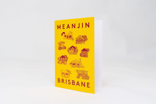 A6 Card Meanjin Yellow